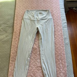 Like new light gray Lululemon align pant II 28”